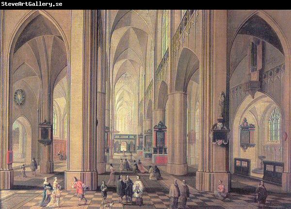 Neeffs, Peter the Elder Interior of the Cathedral at Antwerp